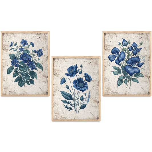 Floral  Wall Art Paintings for Living Room - Wall Poster With frames