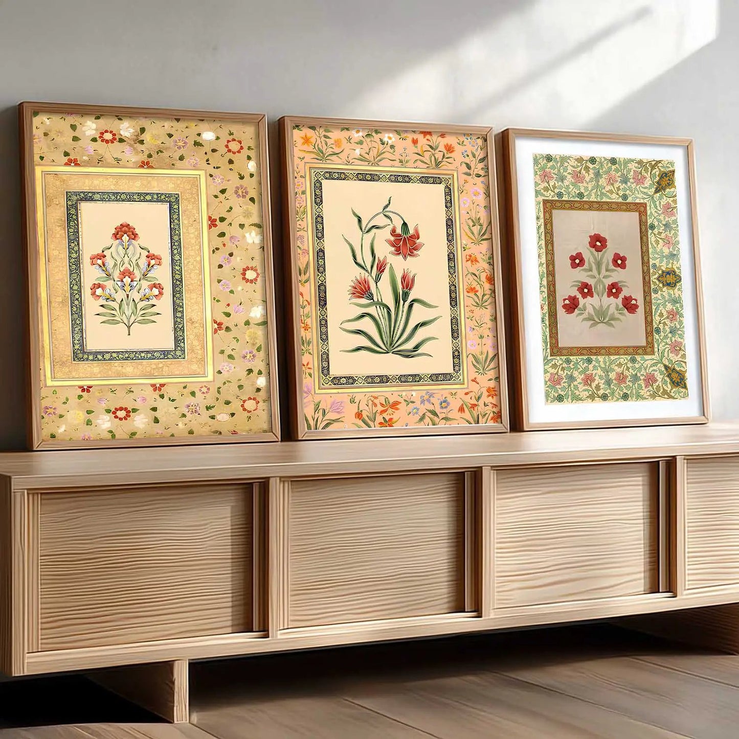 Floral   Wall Art Paintings for Living Room - Wall Poster With frames