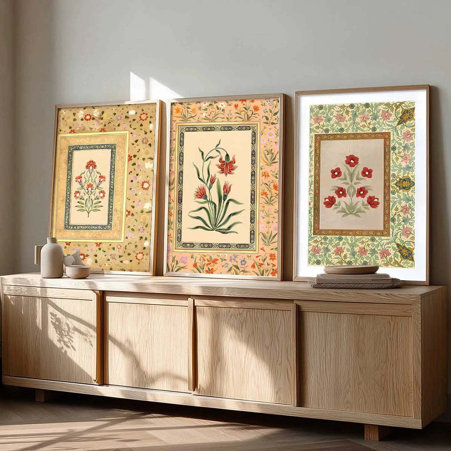 Floral   Wall Art Paintings for Living Room - Wall Poster With frames