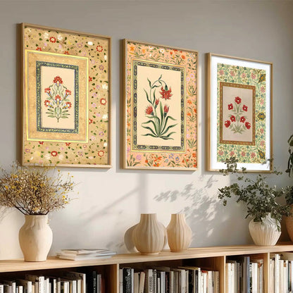 Floral   Wall Art Paintings for Living Room - Wall Poster With frames