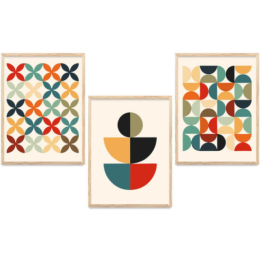 Boho Wall  Art Paintings for Living Room - Wall Poster With frames