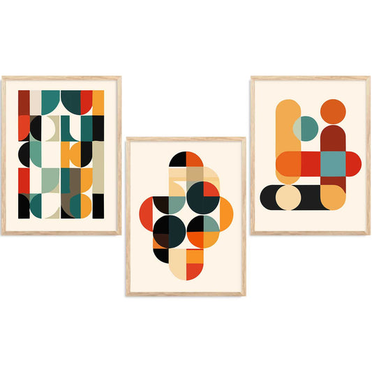 Boho  Wall  Art Paintings for Living Room - Wall Poster With frames