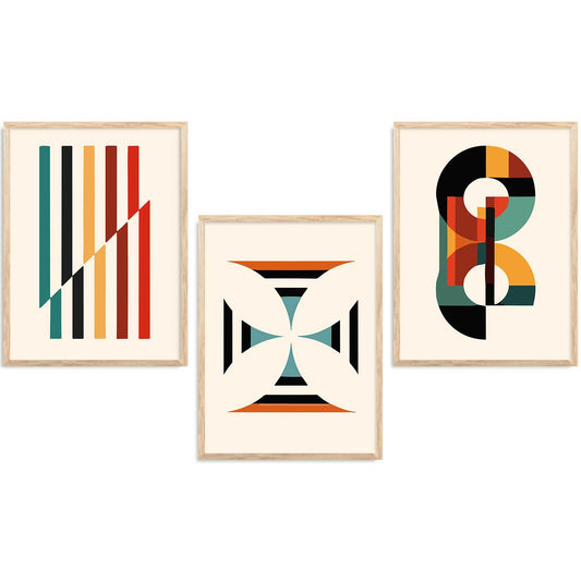 Boho  Wall Art Paintings for Living Room - Wall Poster With frames