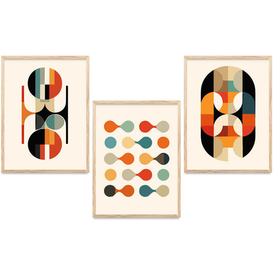 Boho  Wall  Art Paintings for Living Room - Wall Poster With frames