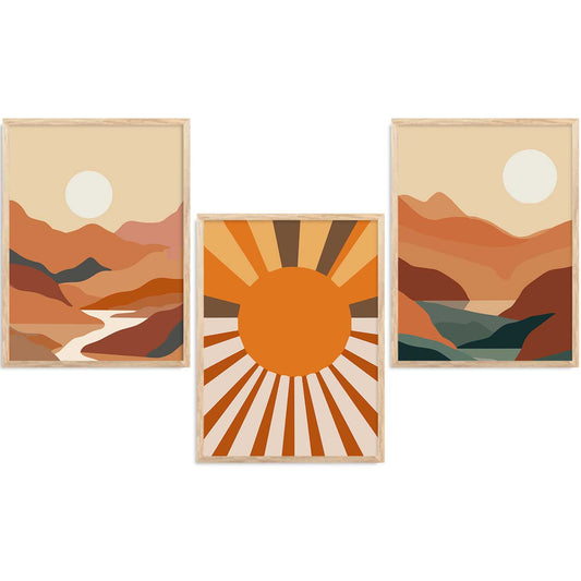 Modern  Wall  Art Paintings for Living Room - Wall Poster With frames