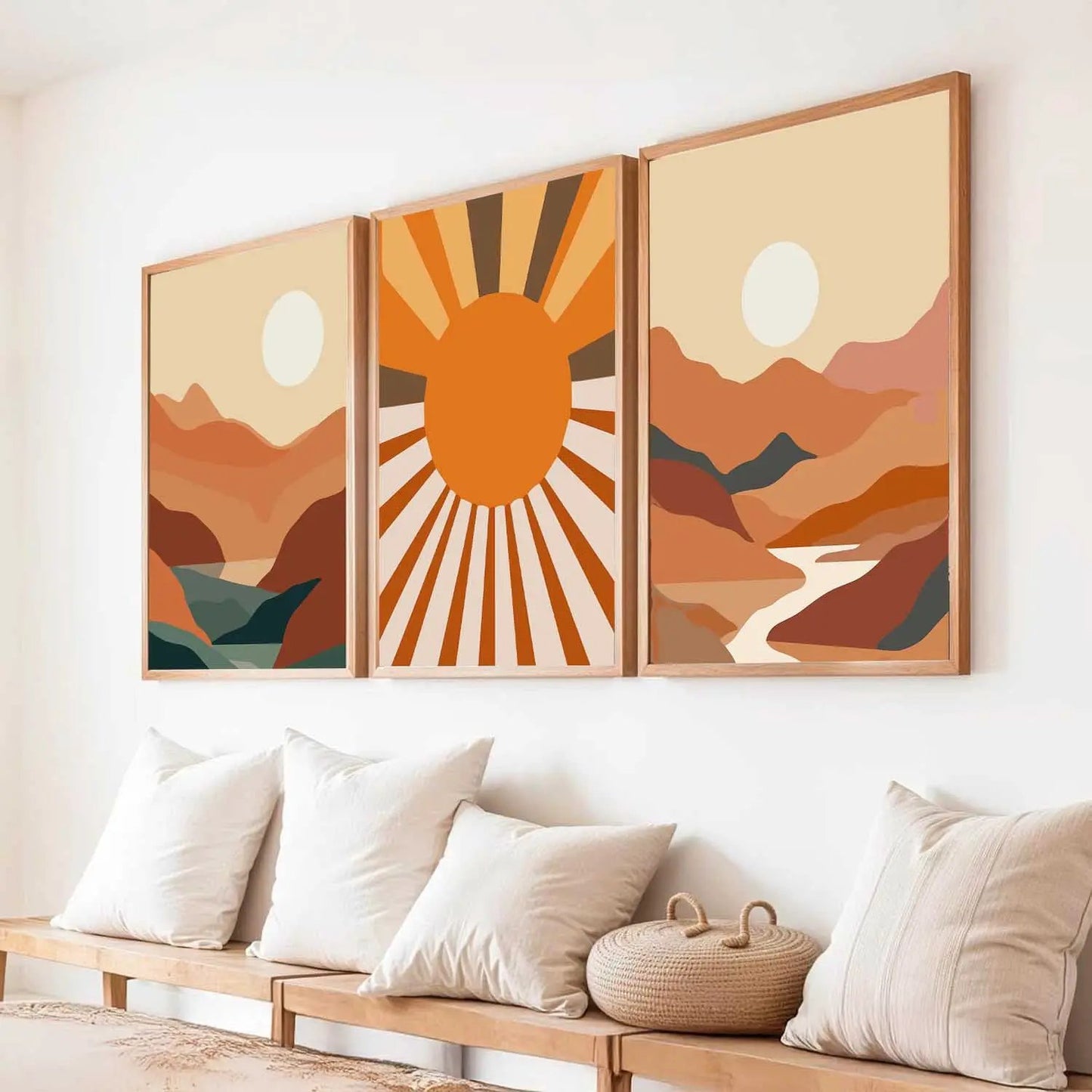 Wall Art Framed Wall Art Prints | Set of 3 | Home Decor by Kotart store