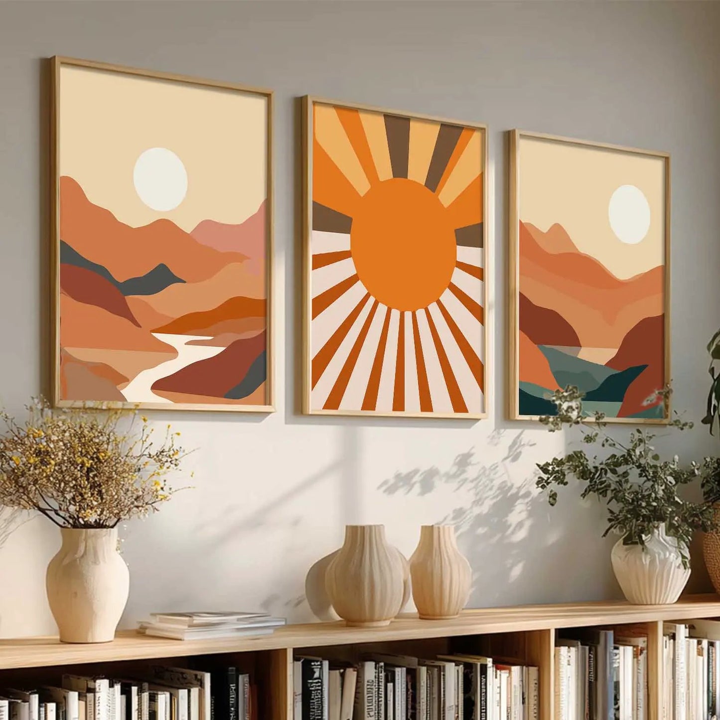 Wall Art Framed Wall Art Prints | Set of 3 | Home Decor by Kotart store
