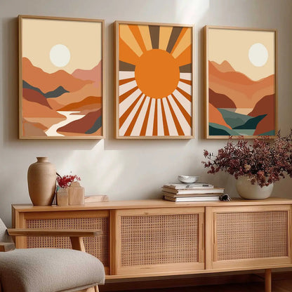 Wall Art Framed Wall Art Prints | Set of 3 | Home Decor by Kotart store