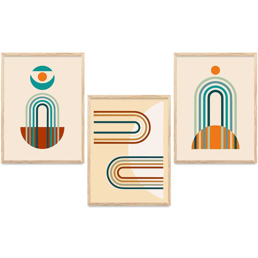 Boho   Wall   Art Paintings for Living Room - Wall Poster With frames