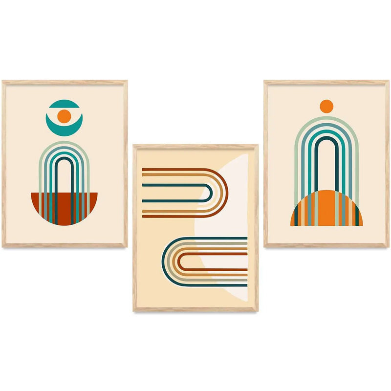 Boho   Wall   Art Paintings for Living Room - Wall Poster With frames