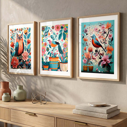 Modern  Wall Art Paintings for Living Room - Wall Poster With frames