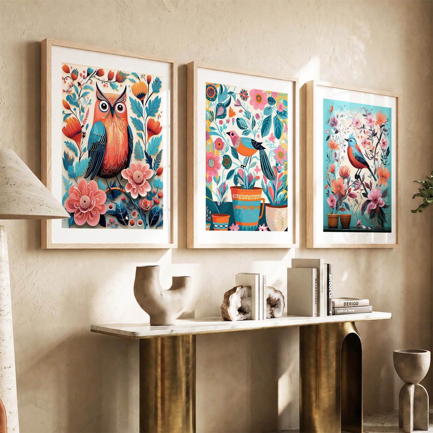 Modern  Wall Art Paintings for Living Room - Wall Poster With frames