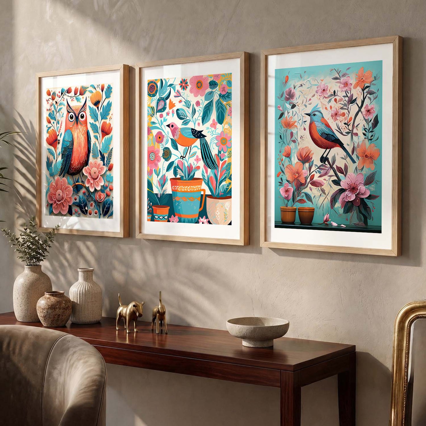 Modern  Wall Art Paintings for Living Room - Wall Poster With frames