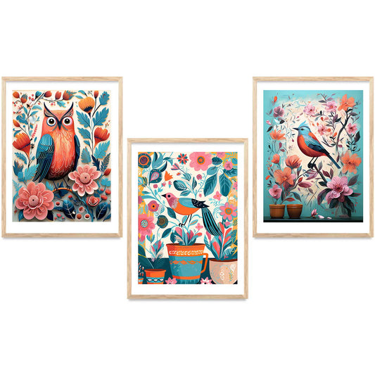 Modern  Wall Art Paintings for Living Room - Wall Poster With frames