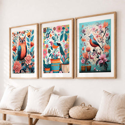 Modern  Wall Art Paintings for Living Room - Wall Poster With frames