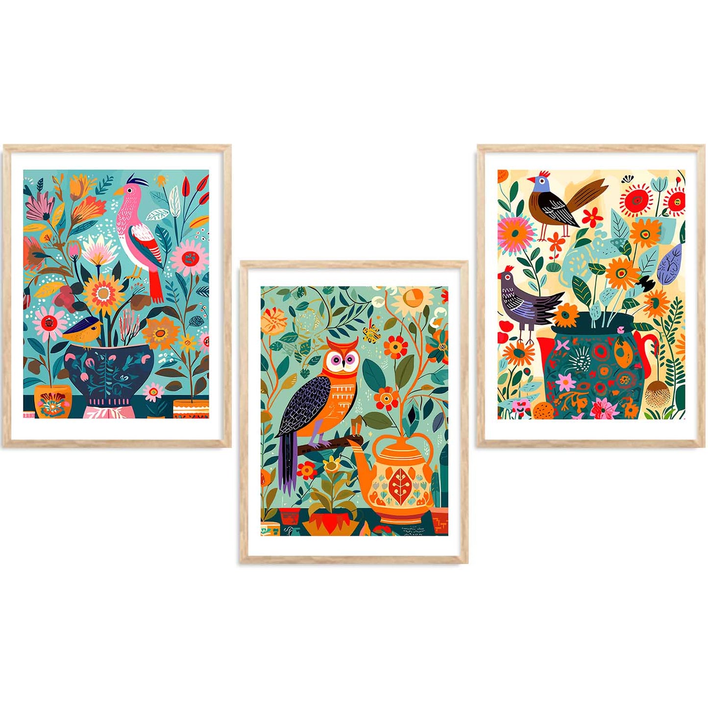 Traditional    Wall   Art Paintings for Living Room - Wall Poster With frames