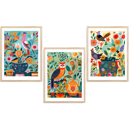 Traditional    Wall   Art Paintings for Living Room - Wall Poster With frames