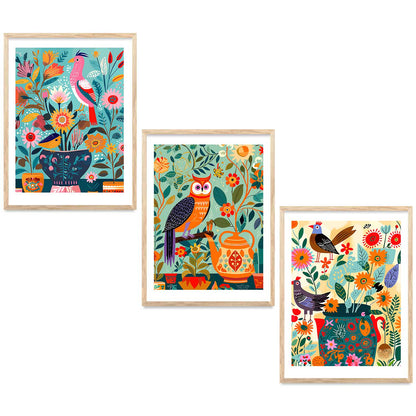 Traditional    Wall   Art Paintings for Living Room - Wall Poster With frames