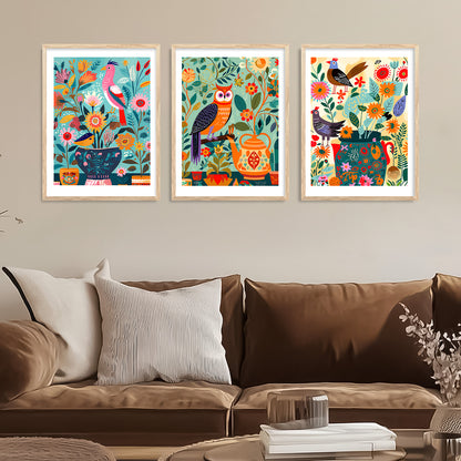 Traditional    Wall   Art Paintings for Living Room - Wall Poster With frames