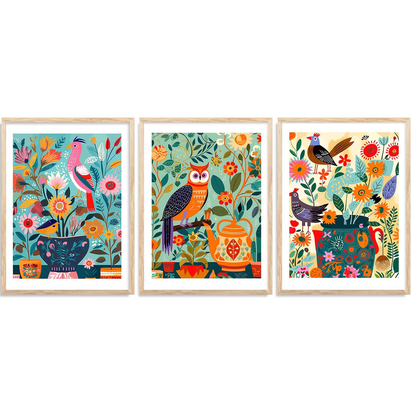 Traditional    Wall   Art Paintings for Living Room - Wall Poster With frames