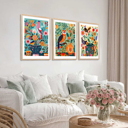 Traditional    Wall   Art Paintings for Living Room - Wall Poster With frames