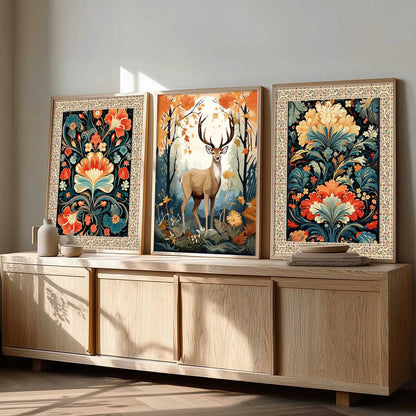 Madhubani    Wall Art Paintings for Living Room - Wall Poster With frames