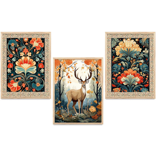 Madhubani    Wall Art Paintings for Living Room - Wall Poster With frames