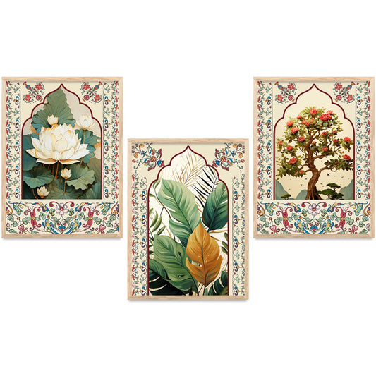 Madhubani   Wall Art Paintings for Living Room - Wall Poster With frames