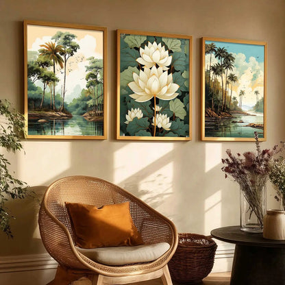 Nature  Wall  Art Paintings for Living Room - Wall Poster With frames