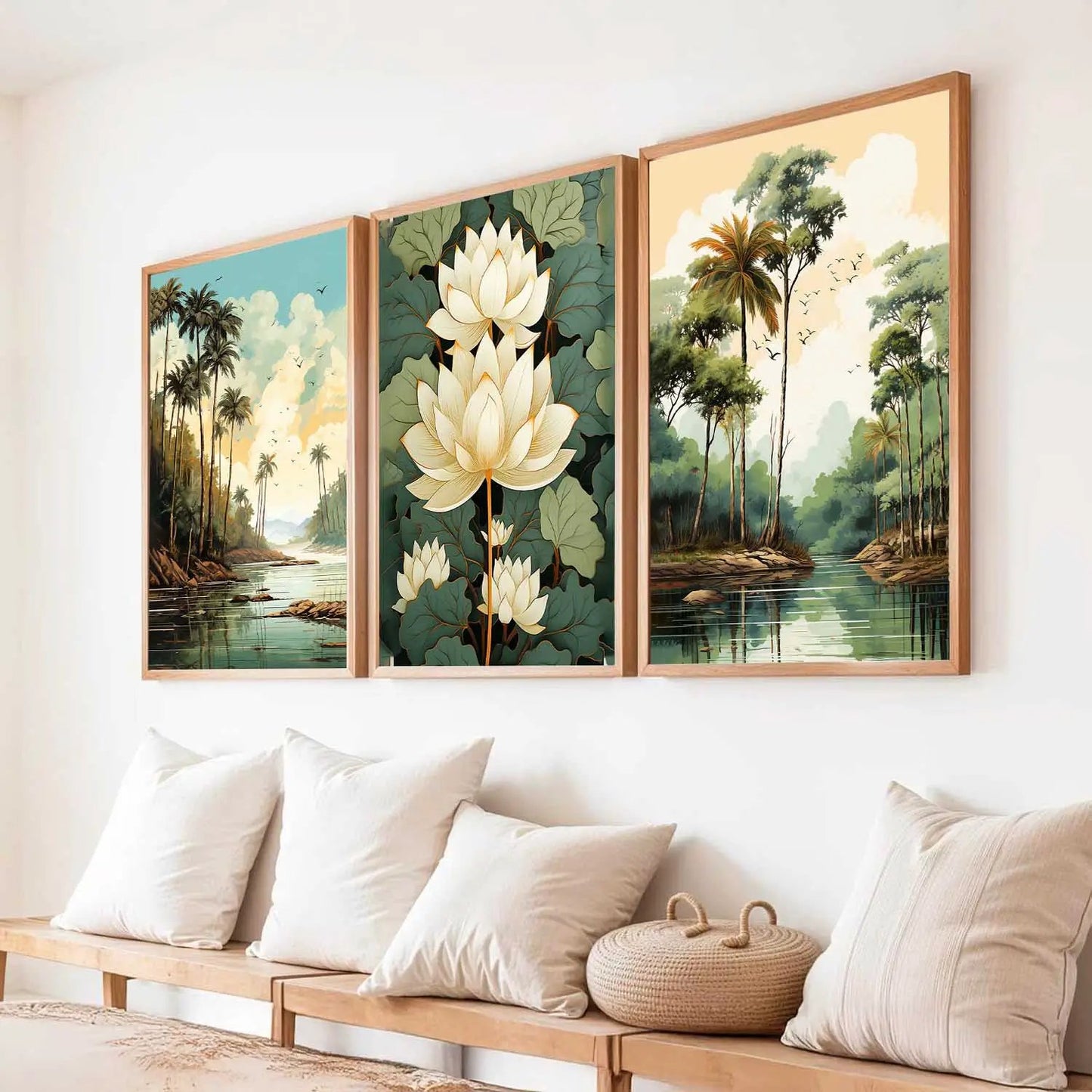 Nature  Wall  Art Paintings for Living Room - Wall Poster With frames