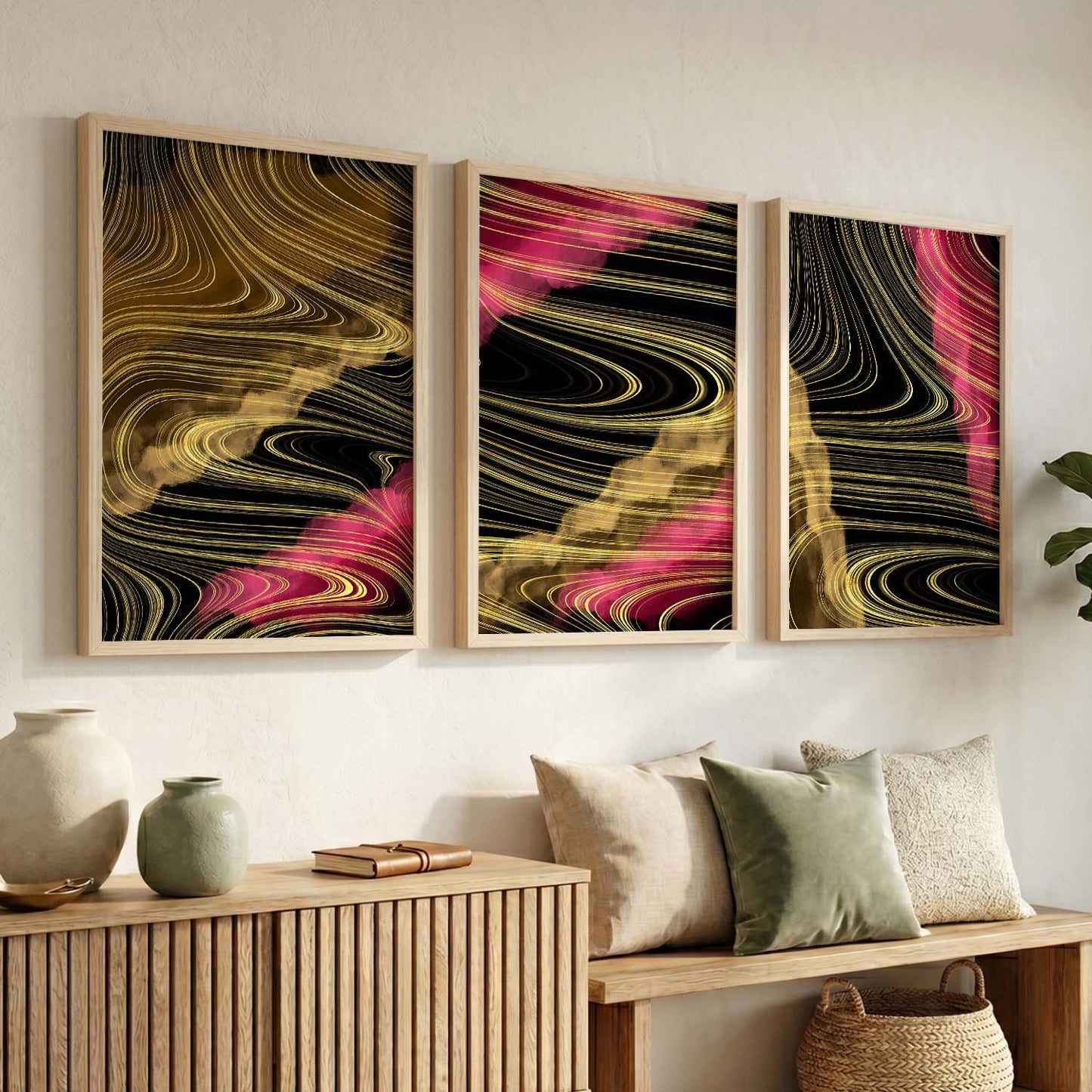 Contemporary Minimalistic Combos - Wall Art for Modern Interiors