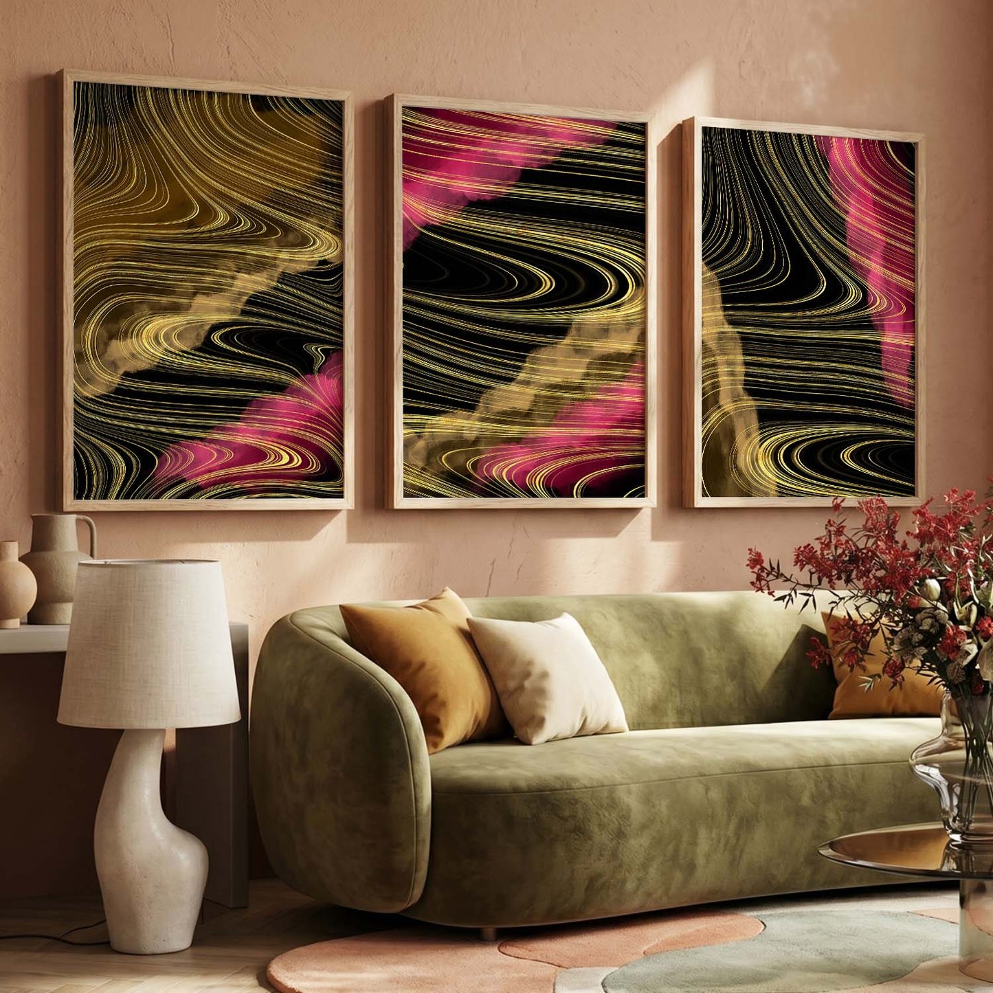 Contemporary Minimalistic Combos - Wall Art for Modern Interiors