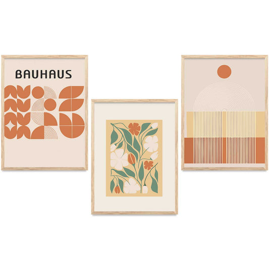 Boho  Wall Art Paintings for Living Room - Wall Poster With frames