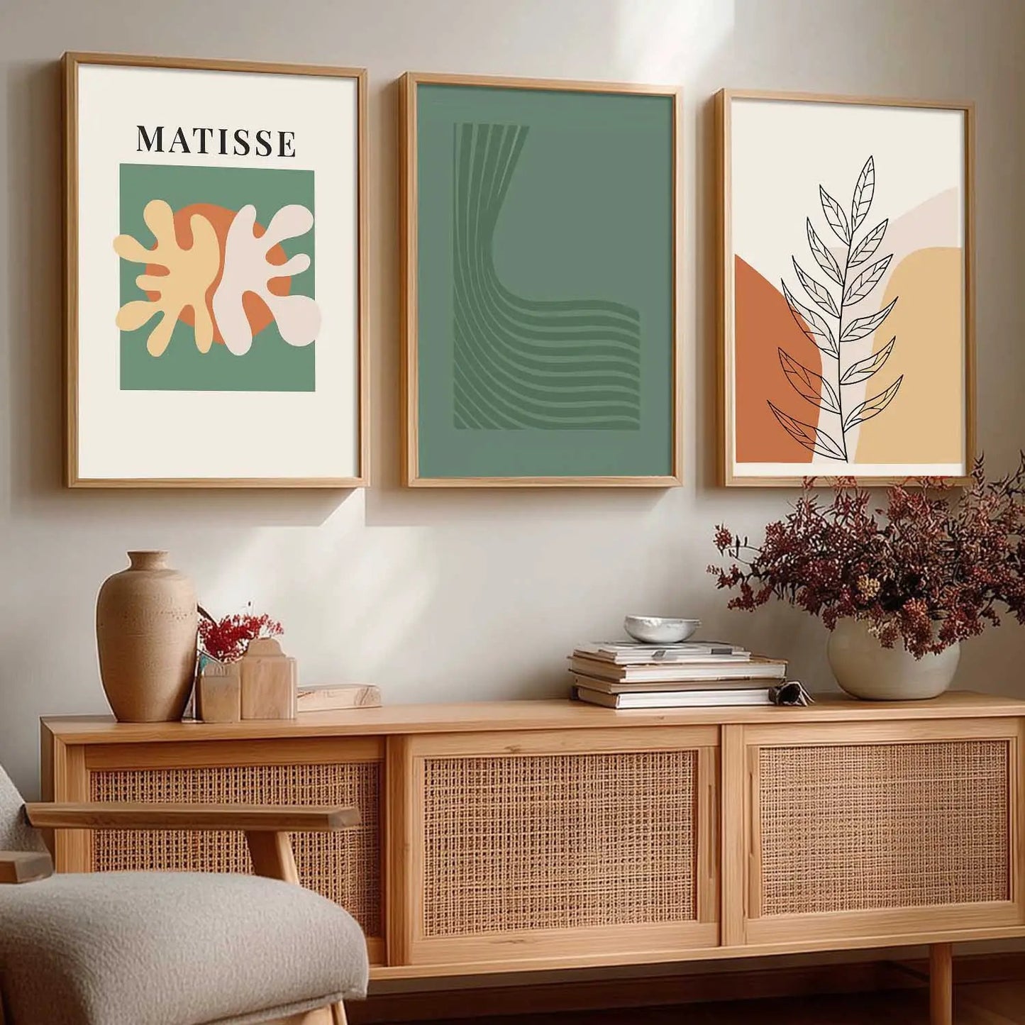 Madhubani  Wall Art Paintings for Living Room - Wall Poster With frames