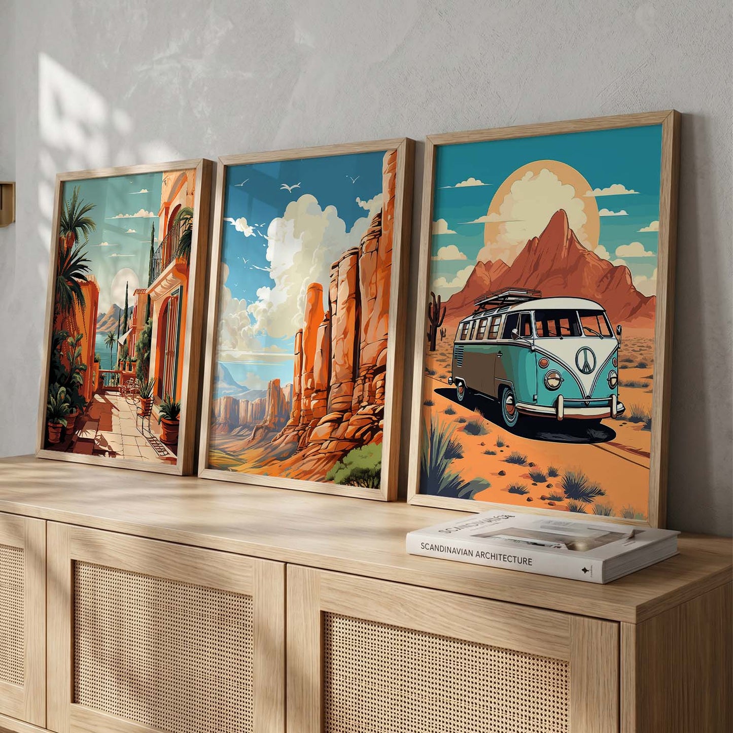 travel  Wall Art Paintings for Living Room - Wall Poster With frames