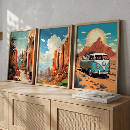 travel  Wall Art Paintings for Living Room - Wall Poster With frames