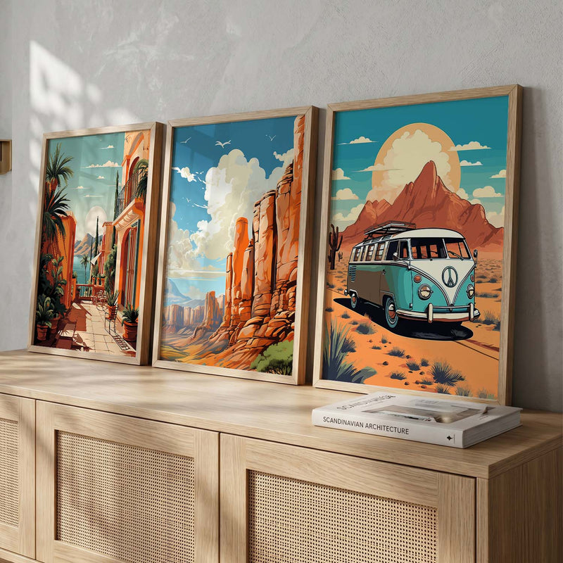 travel  Wall Art Paintings for Living Room - Wall Poster With frames