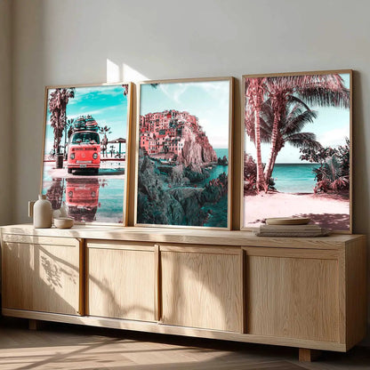 travel Wall Art Paintings for Living Room - Wall Poster With frames by Kotart store