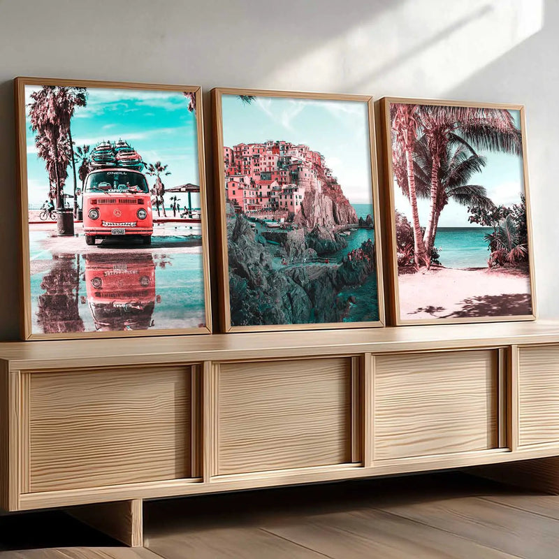 travel Wall Art Paintings for Living Room - Wall Poster With frames by Kotart store