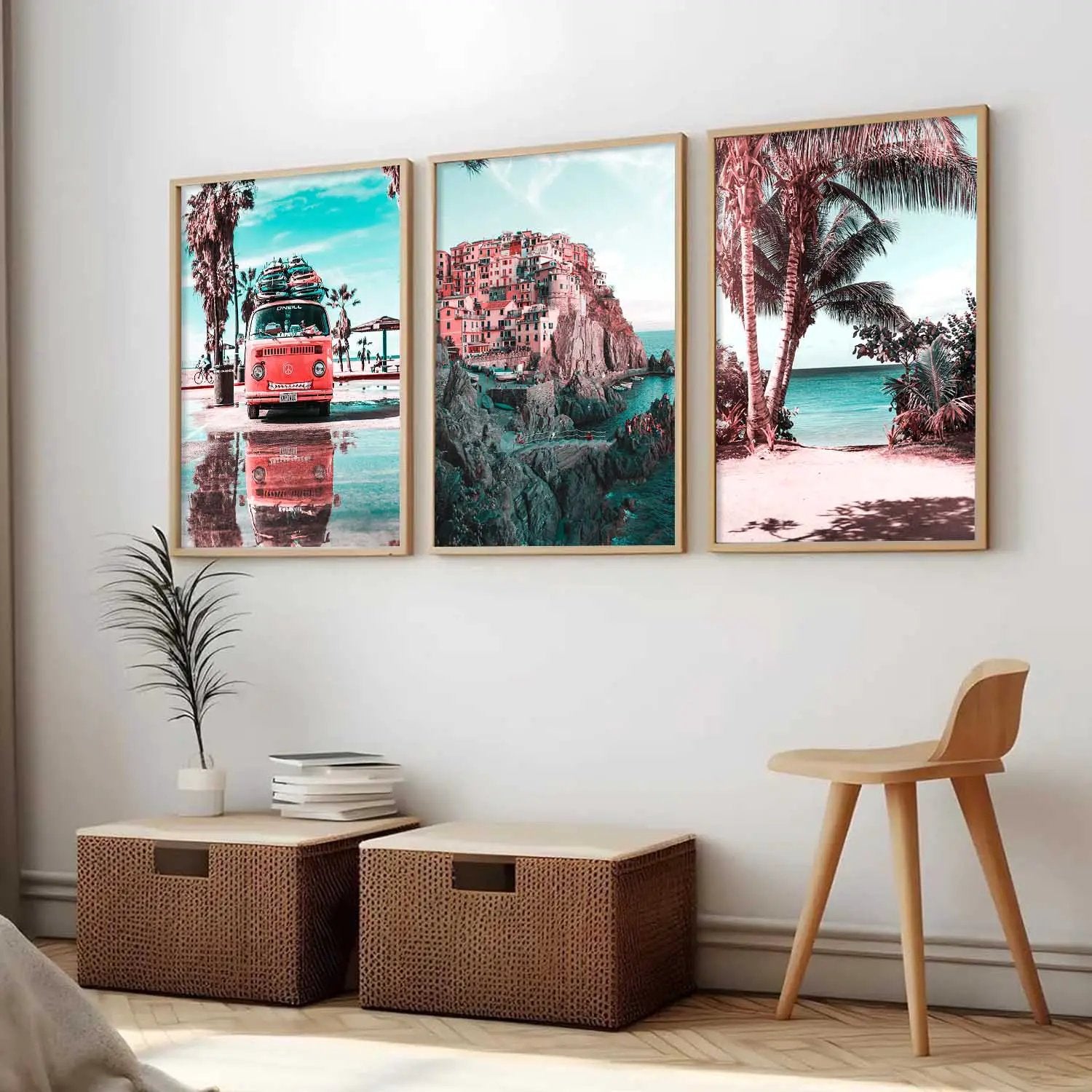 travel Wall Art Paintings for Living Room - Wall Poster With frames by Kotart store