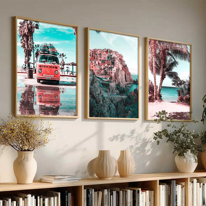 travel Wall Art Paintings for Living Room - Wall Poster With frames by Kotart store