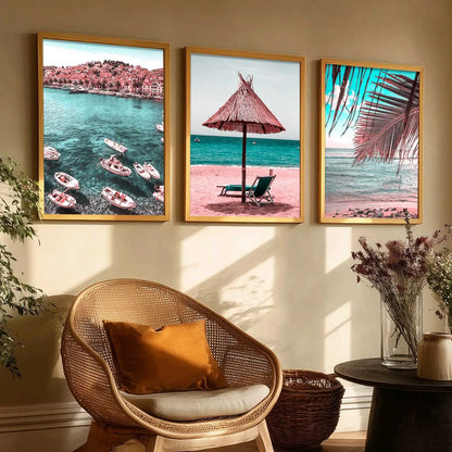 travel Wall Art Paintings for Living Room - Wall Poster With frames by Kotart store