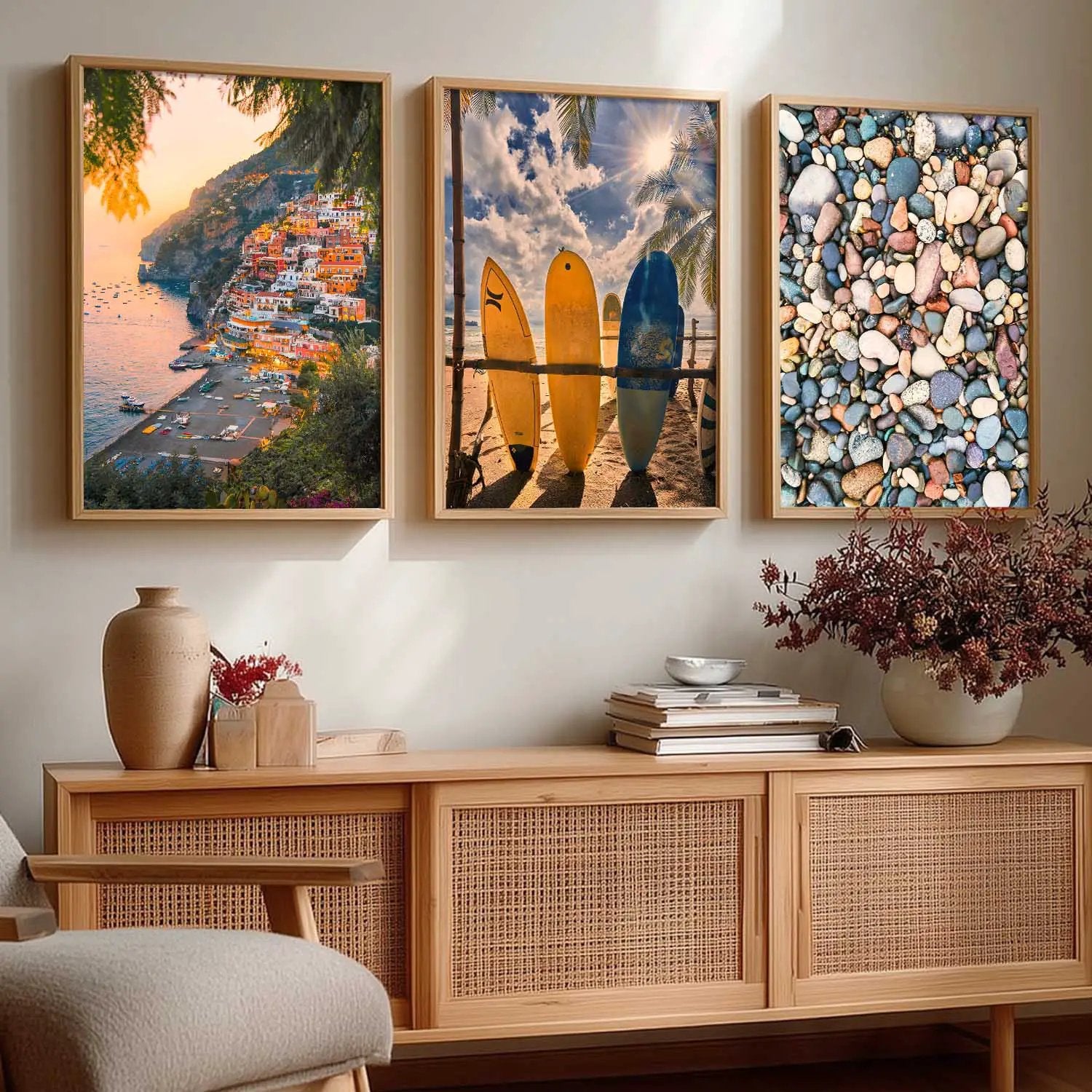 travel Wall Art Paintings for Living Room - Wall Poster With frames by Kotart store