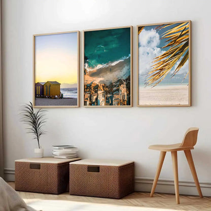 travel Wall Art Paintings for Living Room - Wall Poster With frames by Kotart store