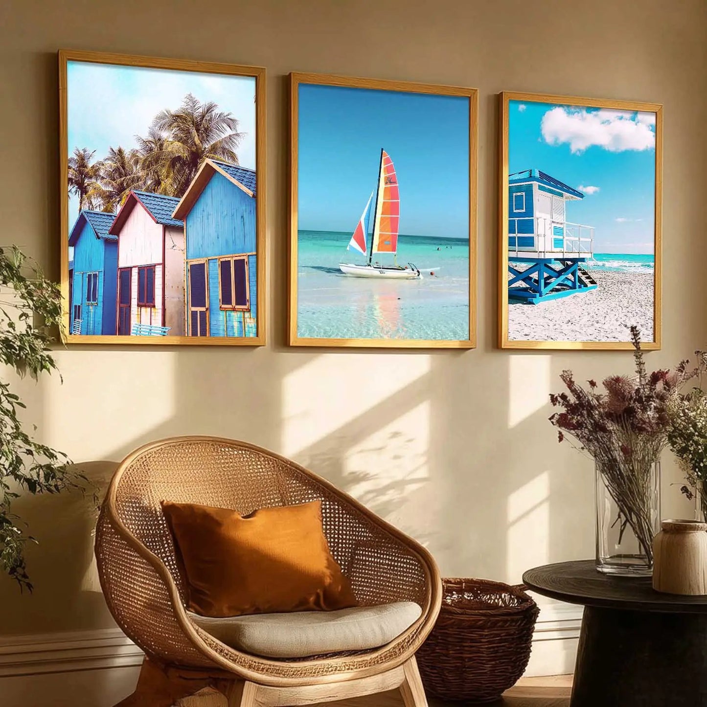 travel Wall Art Paintings for Living Room - Wall Poster With frames by Kotart store