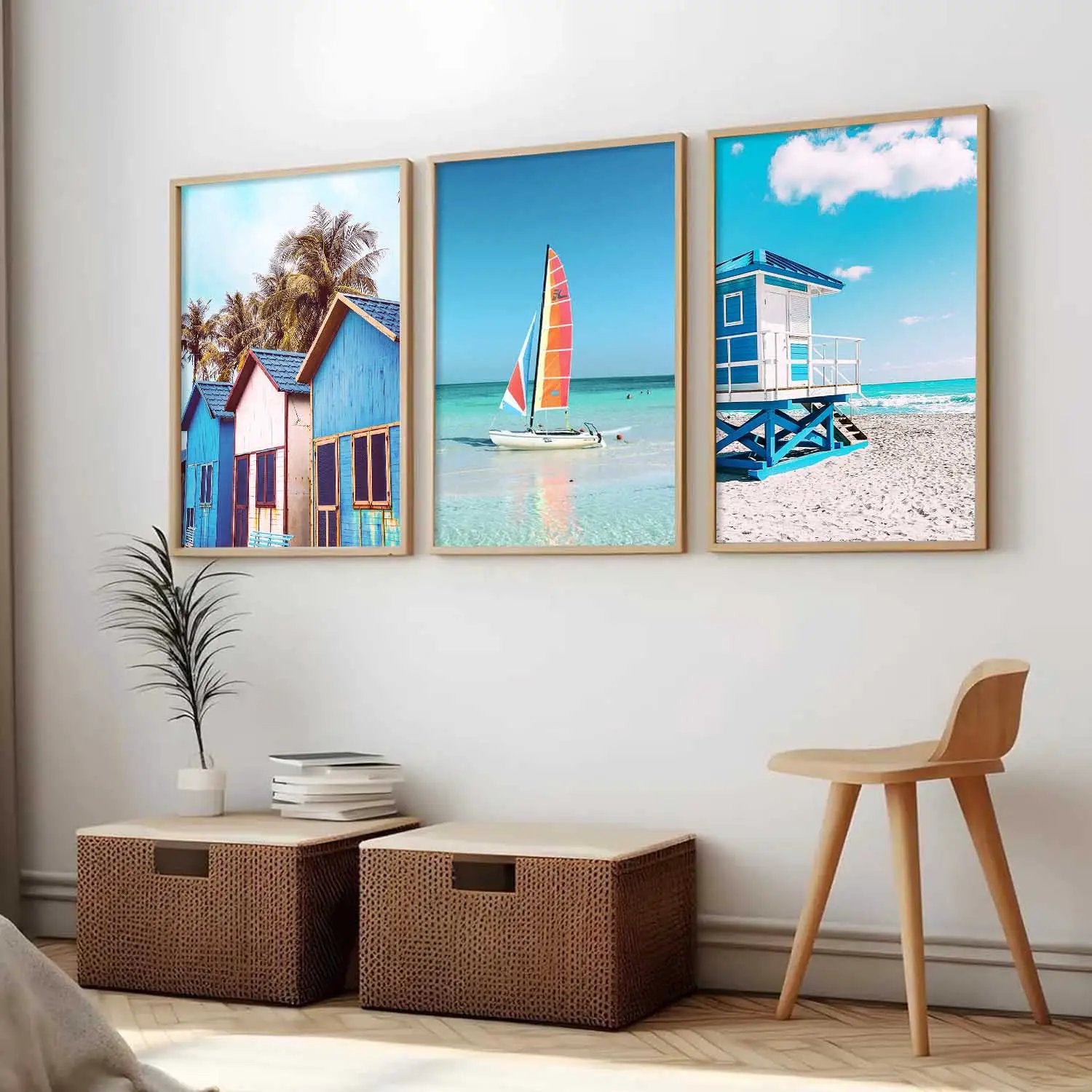 travel Wall Art Paintings for Living Room - Wall Poster With frames by Kotart store