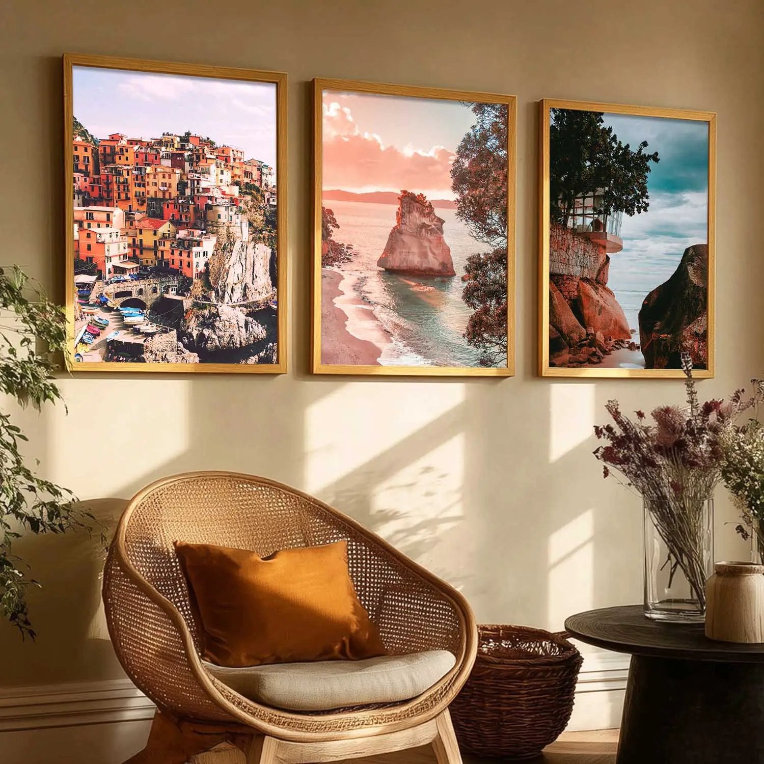 travel Wall Art Paintings for Living Room - Wall Poster With frames by Kotart store