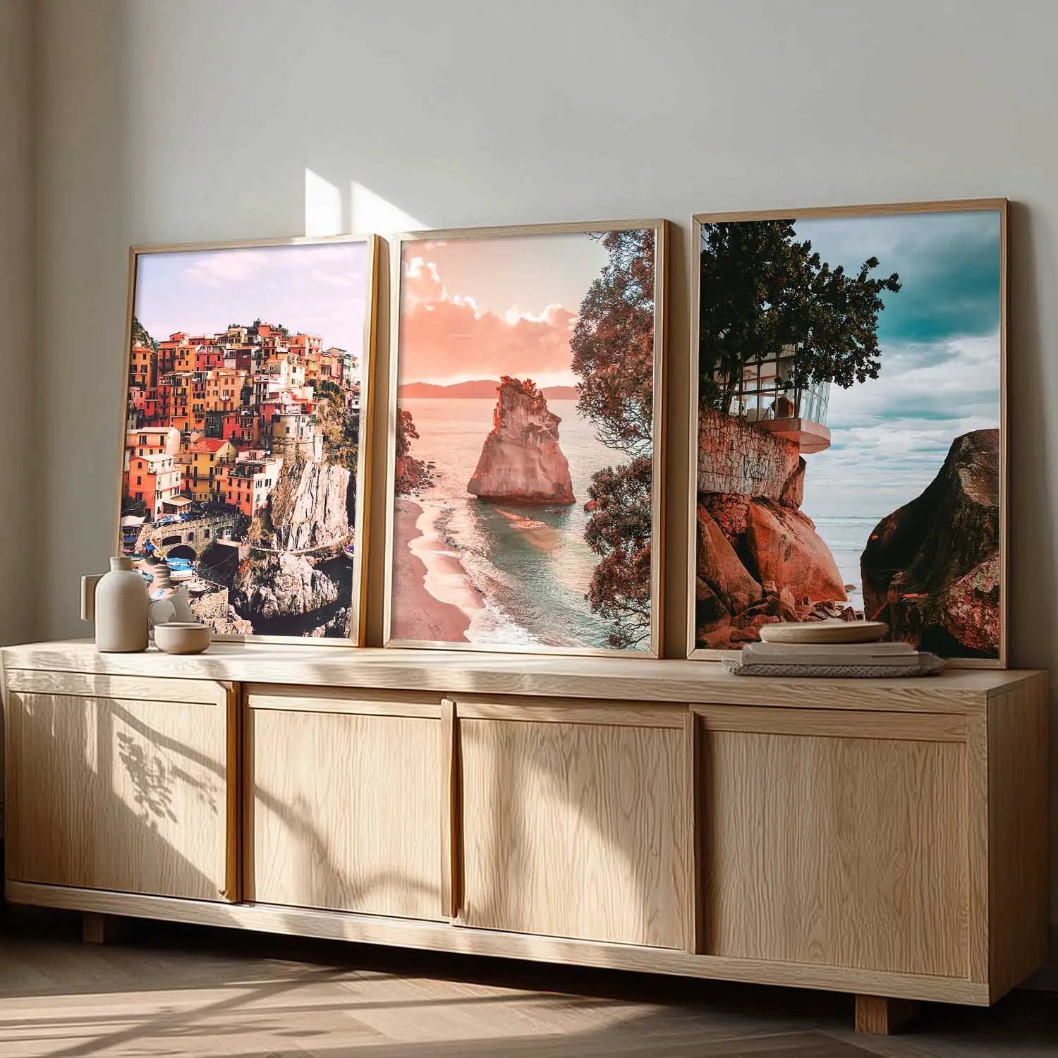 travel Wall Art Paintings for Living Room - Wall Poster With frames by Kotart store