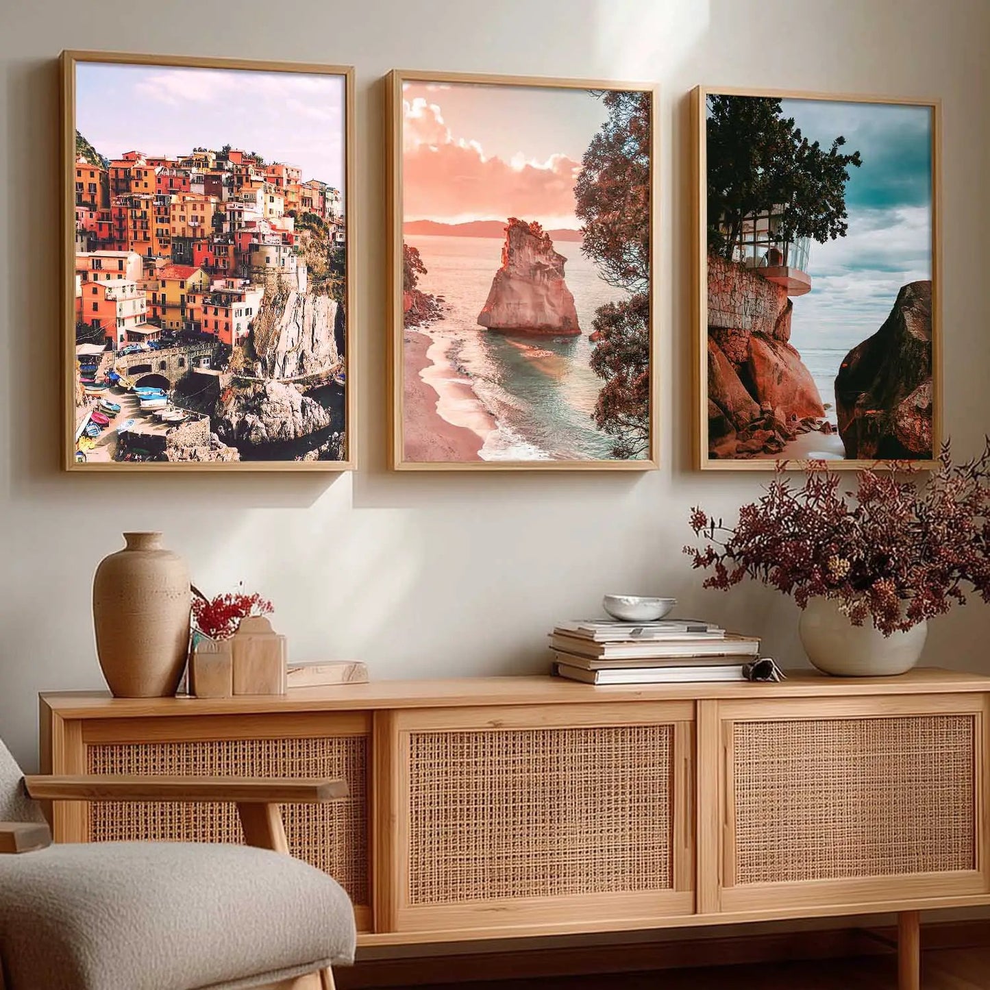 travel Wall Art Paintings for Living Room - Wall Poster With frames by Kotart store