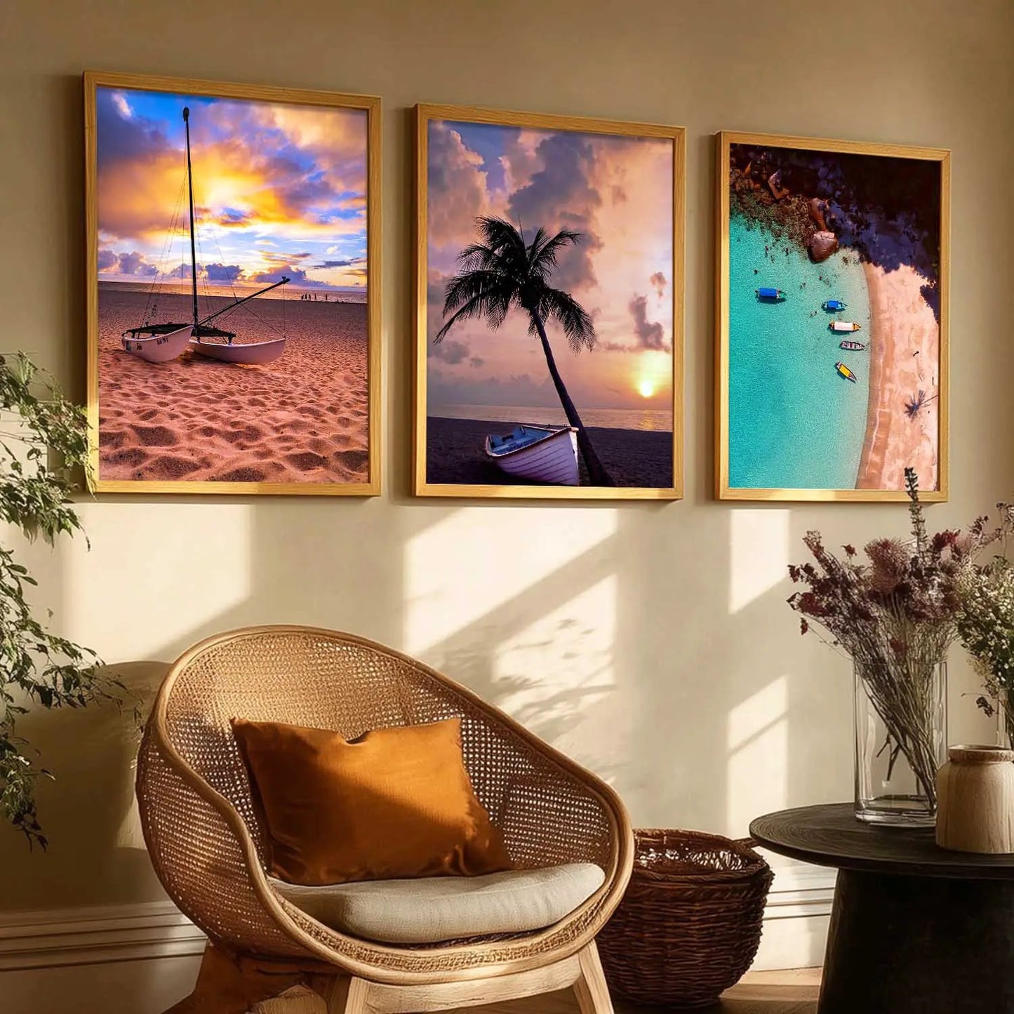 travel Wall Art Paintings for Living Room - Wall Poster With frames by Kotart store